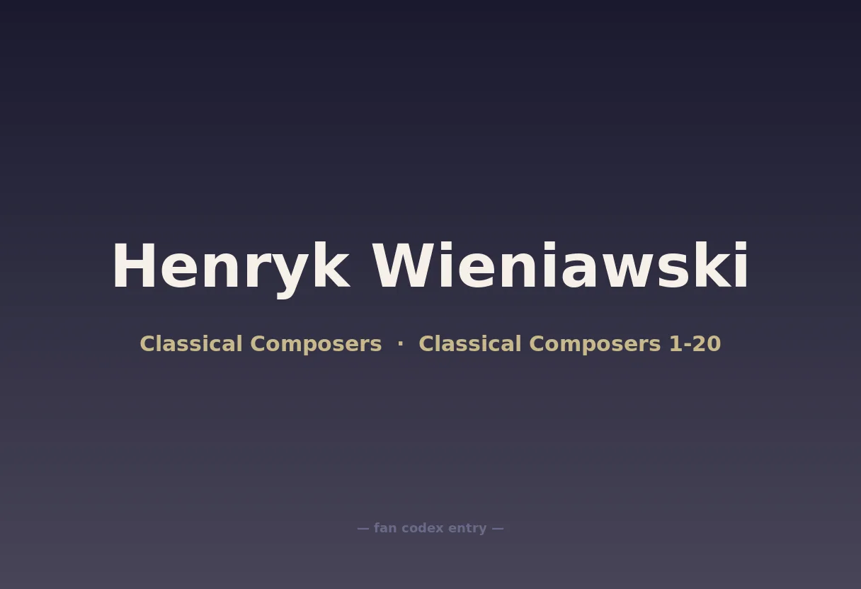 Henryk Wieniawski